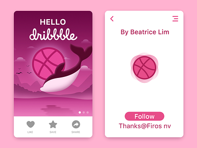 Hello Dribbble