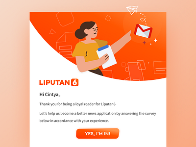 Survey Liputan6 Email Template