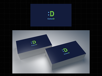 Logo : Colon D busines card business card business card design business cards businesscards logo logo design