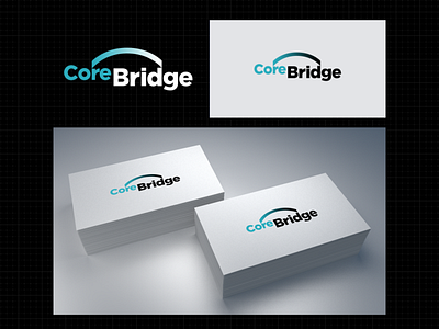 Core Bridge LOGO Design business card business card design businesscard logo logo design logodesign