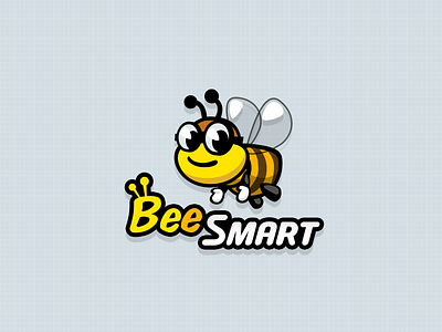 Bee Smart logo design brand brand design logo logodesign