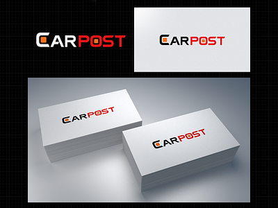 Carpost Logo Design brand brand design business card business card design logo logo design