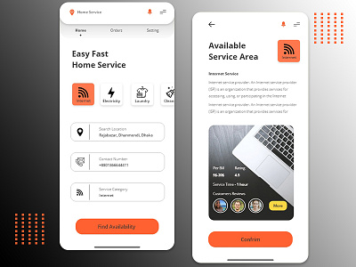 Home Service Apps best design creative design home screen hotel minimalist mobile mobile app mobile app design mobile design mobile ui trending trendy ui