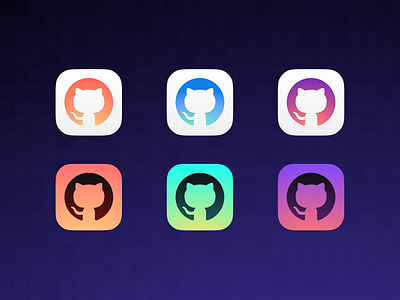 Custom App Icons · Universe 2020 app icon gradient