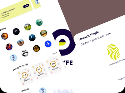 Payfe - Payment app ui design PART - 1 payment uplabs