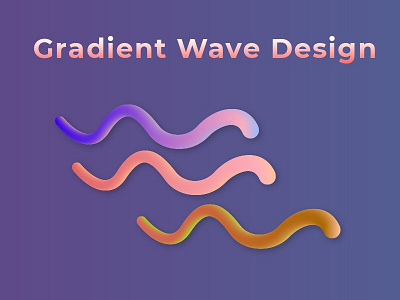 Gradient_Wave_Design android gradient illustrator ios photoshop xd
