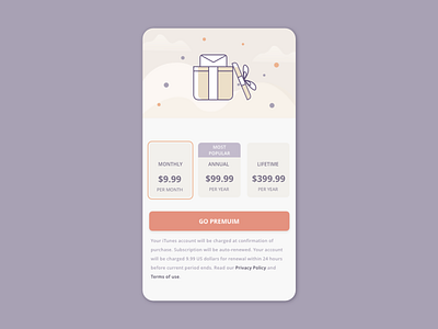 pricing plan UI concept app design detail page pricing pricing plan subscribe ui uiux uiux design upgrade