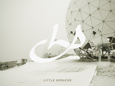 Little Spencer band branding calligraphy design logo music photography snow typography