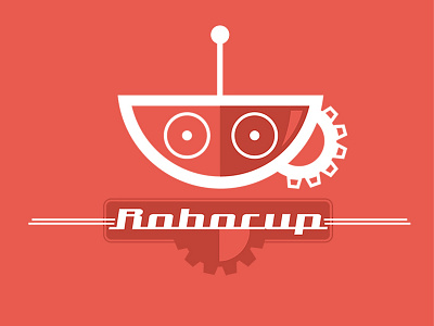 Robocoffee Logo coffee logo robot soviet