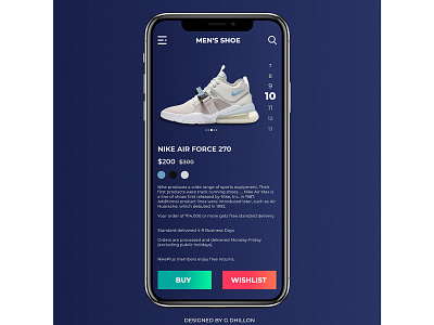 Nike Shoe App