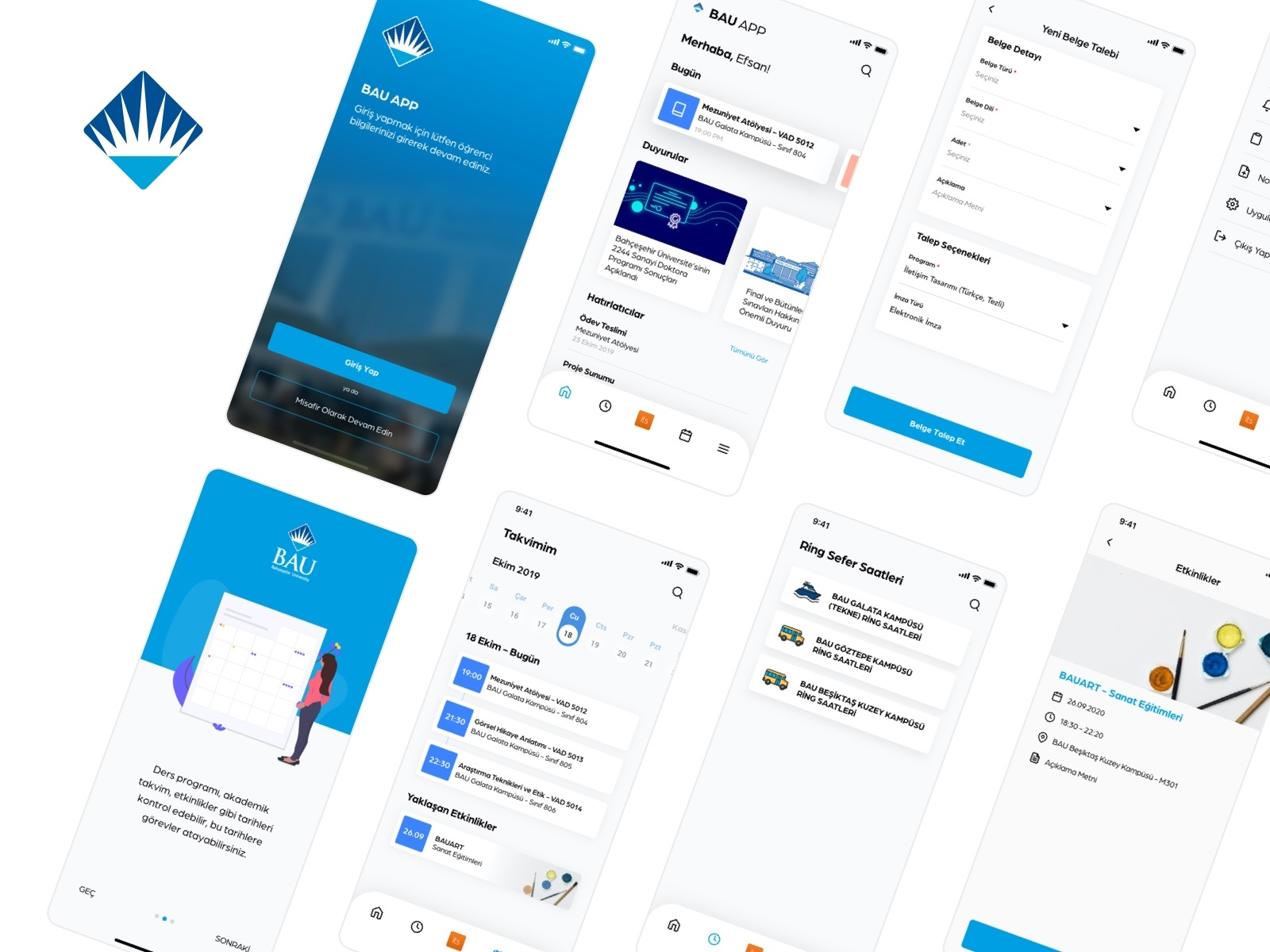 Bau App Redesign by Efsan İzmirli on Dribbble