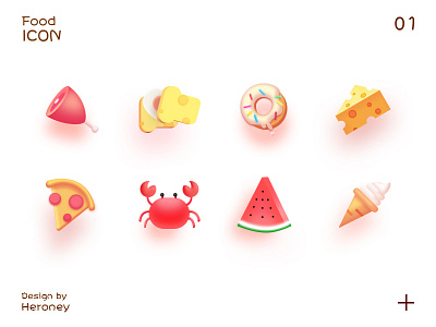 food icon illustration 图标