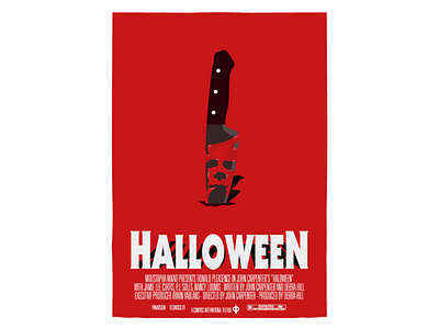 Halloween (1978) - Olly Moss Style (simplified)
