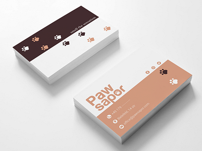 Business card for personal project