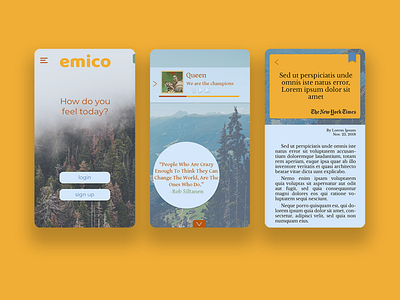 Emico - Daily motivational App