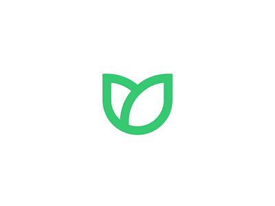 Nature branding design icon illustrator logo simple design vector