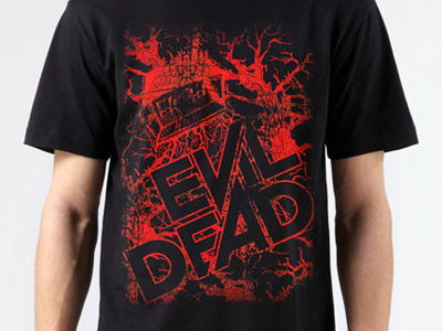 Evil Dead Graphic T-Shirt darkflow media evil dead evil dead poster evil dead t-shirt slade carter