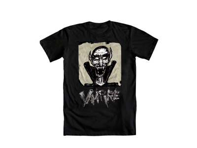 Vamp T-shirt horror shirt horror vampire slade carter t shirt vamp vampire