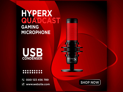 Hyperx gaming microphone