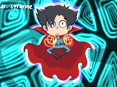 Dr. Strange cartoon character coffeescartoon drstrange fanart