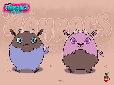 Marco and Poly coffeescartoon cute familiar mahracs sheep