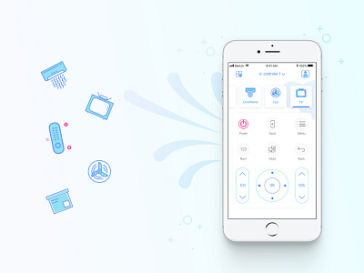 Smart Home application application automotion branding control controller daily ui home control app minimal remote simple sketch smart app smart home smart home app smart house smarthome ui design