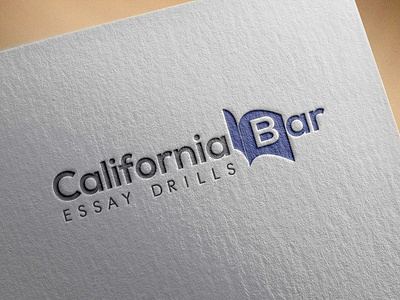 California Bar Logo branding illustration logo logo design typography vector