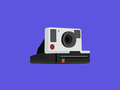 Old Fashioned Polaroid 100daysofmotion 2d adobe illustrator after effects animation creative design flat illustration loop minimal motion motion design motion graphics polaroid retro vector