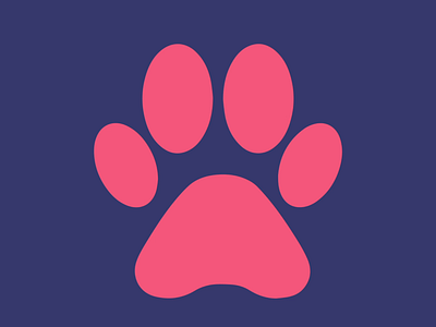 Doggo Footprint Animation 2d after effects animation design dog illustrator loop motion design motion graphics
