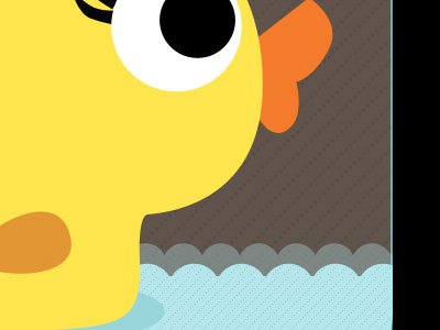 BabyWatch Icon brown ducky icon illustration iphone yellow