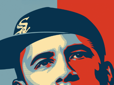 yobama obama political poster presidents whitesox