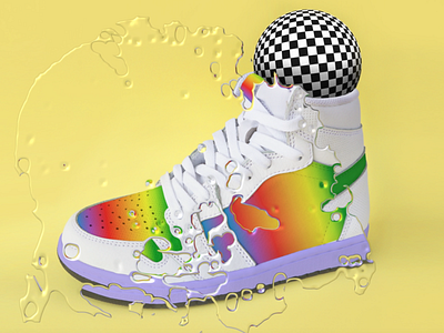 Sneaker Illustration