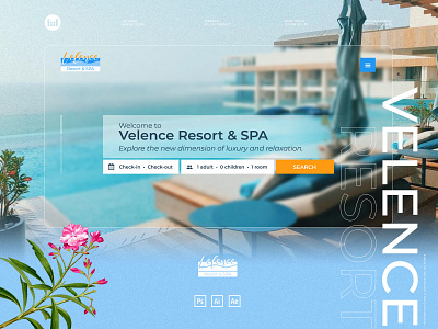 UI design - Velence Resort & SPA ui ui design