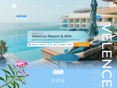 UI design - Velence Resort & SPA
