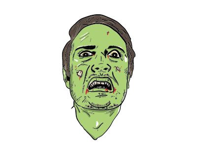 8 to 5 first time go easy illustration newbie vector zombie