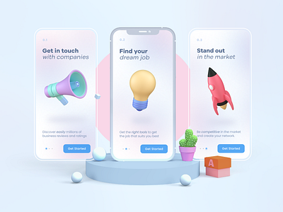 Indeed Onboarding design