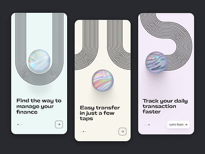 Onboarding Finance Mobile App