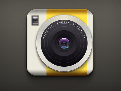 Camera app barry camera china icon ios ipad iphone lens logo lomo yellow