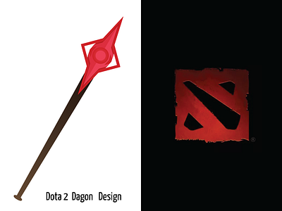 dota weapon 2d design dagon dota2 flat game gaming gkdesino krunal soni sample weapon