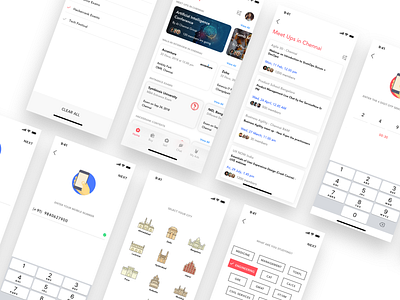 Student App Concept app mobile app design product concept ui ux