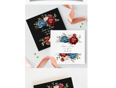 beautiful floral wreath wedding invitation card template abstract anniversary art artistic artwork background beautiful blossom border bouquet card celebration ceremony date decoration decorative design elegant element floral