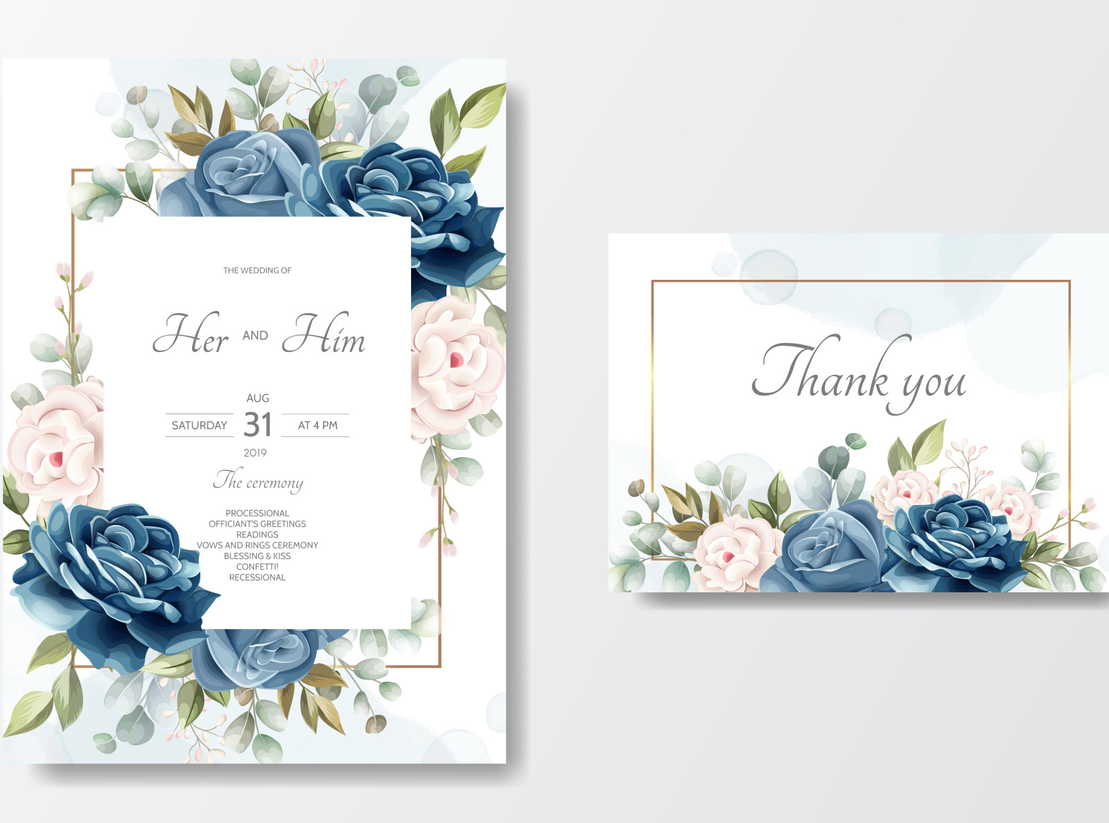 beautiful floral wreath wedding invitation card template by dino mikael ...