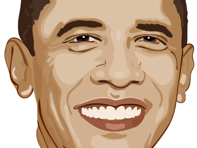 Obama Portrait barack obama obama portrait president vector vector portrait