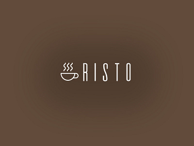 Bristo Cafe Logo barista cafe cafe logo cafeteria cappuccino coffee expresso latte logo logodesign logos