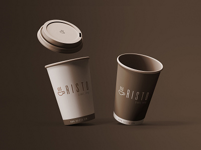 Bristo - Coffee Mug barista brand design brand identity branding cappuccino coffee coffee cup corporate branding corporate design corporate identity expresso latte