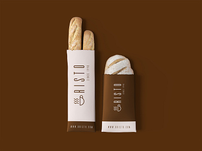 Bristo - Bread Packaging brand design brand identity branding bread breakfast corporate design corporate identity design illustration package design packing design ui ux