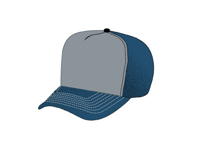 Trucker Hat hat illustration