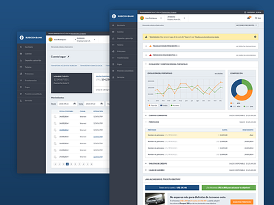 eBanking Project app design ui