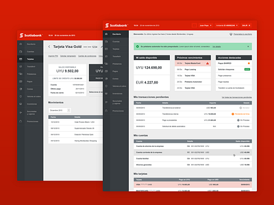 Scotiabank eBanking App app design ui web