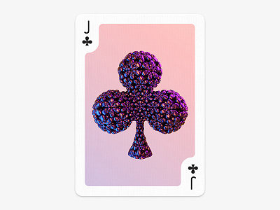 Jack Of Clubs card clubs playingarts